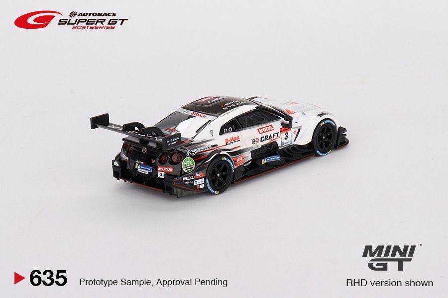 MINI GT 1:64 Nissan GT-R Nismo GT500 #3 NDDP Racing with B-Max 2021 SUPER GT SERIES Japan Exclusive