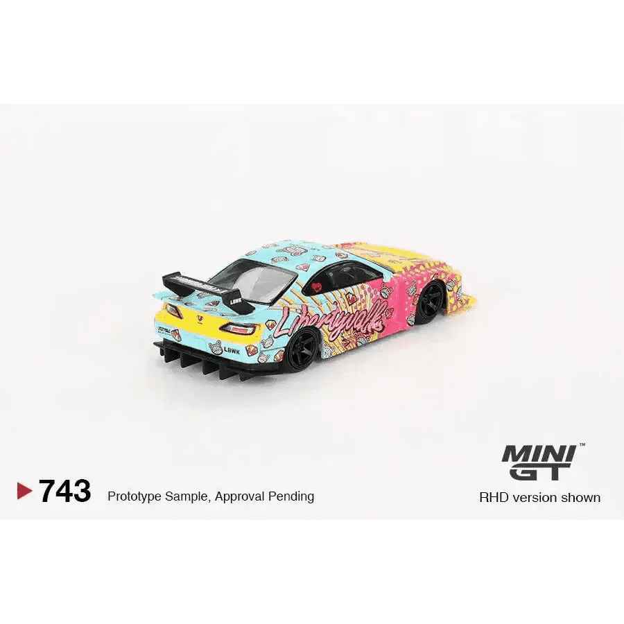 MINI GT 1:64 Nissan LB-Super Silhouette S15 SILVIA LB KUMA MGT00743-BL