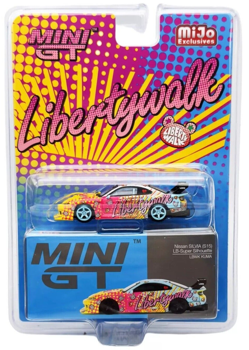 MINI GT 1:64 Nissan LB-Super Silhouette S15 SILVIA LB KUMA CHASE