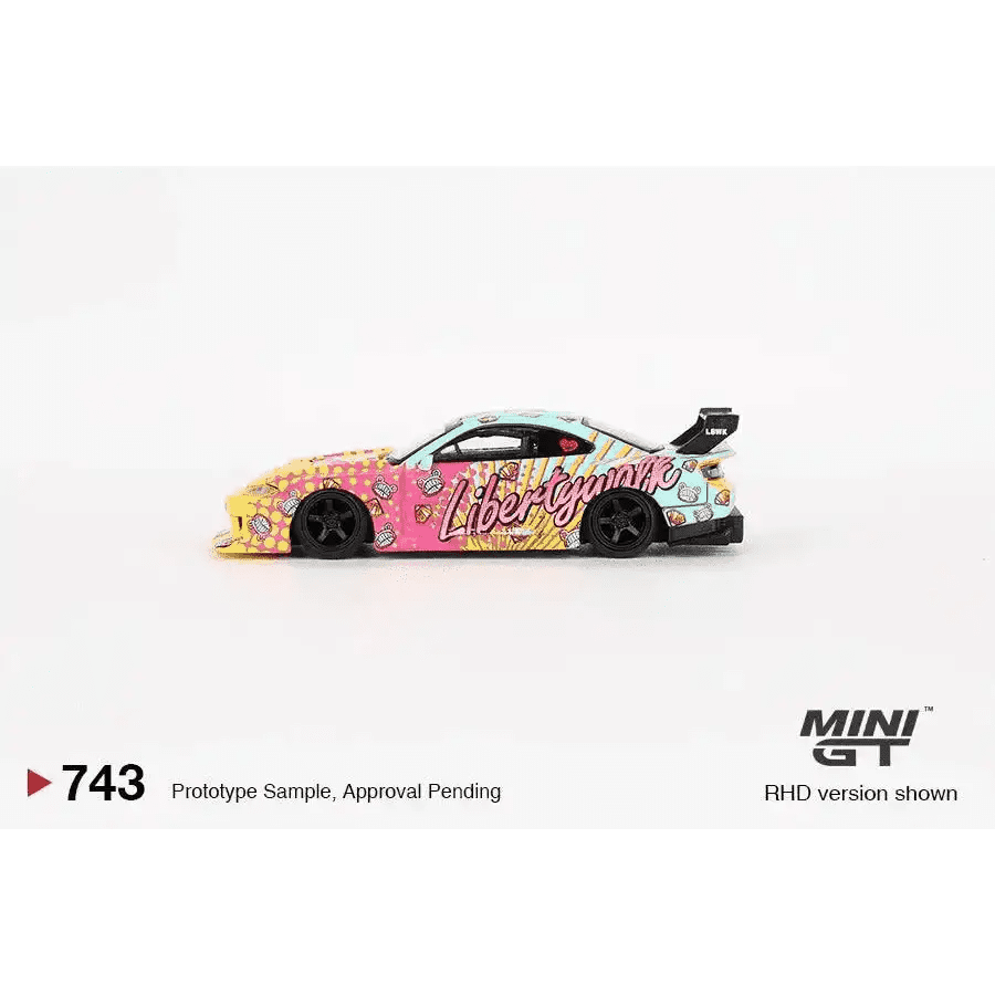 MINI GT 1:64 Nissan LB-Super Silhouette S15 SILVIA LB KUMA MGT00743-BL