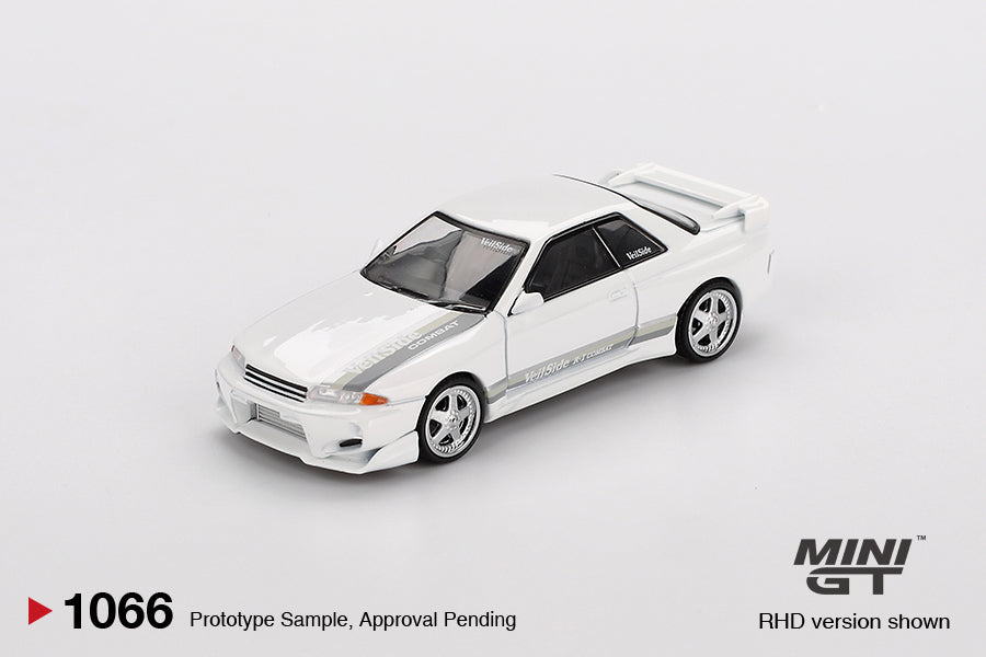 MINI GT 1:64 Nissan Skyline GT-R R32 VeilSide Combat C-I White MGT01066-R