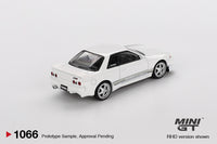 Thumbnail for MINI GT 1:64 Nissan Skyline GT-R R32 VeilSide Combat C-I White MGT01066-R