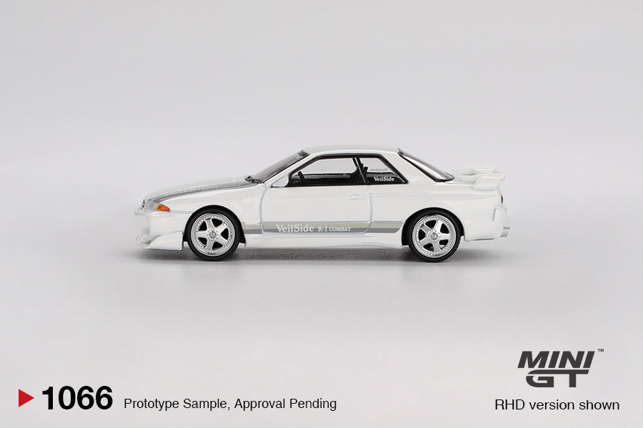 MINI GT 1:64 Nissan Skyline GT-R R32 VeilSide Combat C-I White MGT01066-R