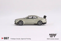 Thumbnail for (PRE-ORDER) MINI GT 1:64 Nissan Skyline GT-R (R34)Tommykaira R-z Millenium Jade MGT00697-R (Pre-Order)