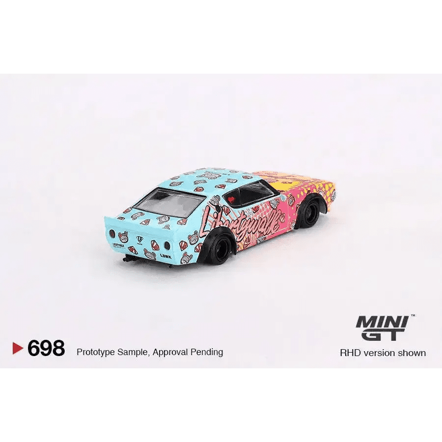 MINI GT 1:64 Nissan Skyline Kenmeri Liberty Walk KUMA MGT00698-R