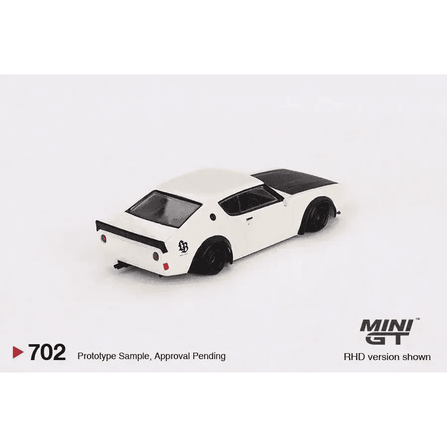 MINI GT 1:64 Nissan Skyline Kenmeri Liberty Walk White MGT00702-R