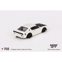 Thumbnail for MINI GT 1:64 Nissan Skyline Kenmeri Liberty Walk White MGT00702-R