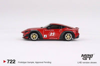 Thumbnail for PRE-ORDER MINI GT 1:64 Nissan Z Pandem – Passion Red MGT00722-R