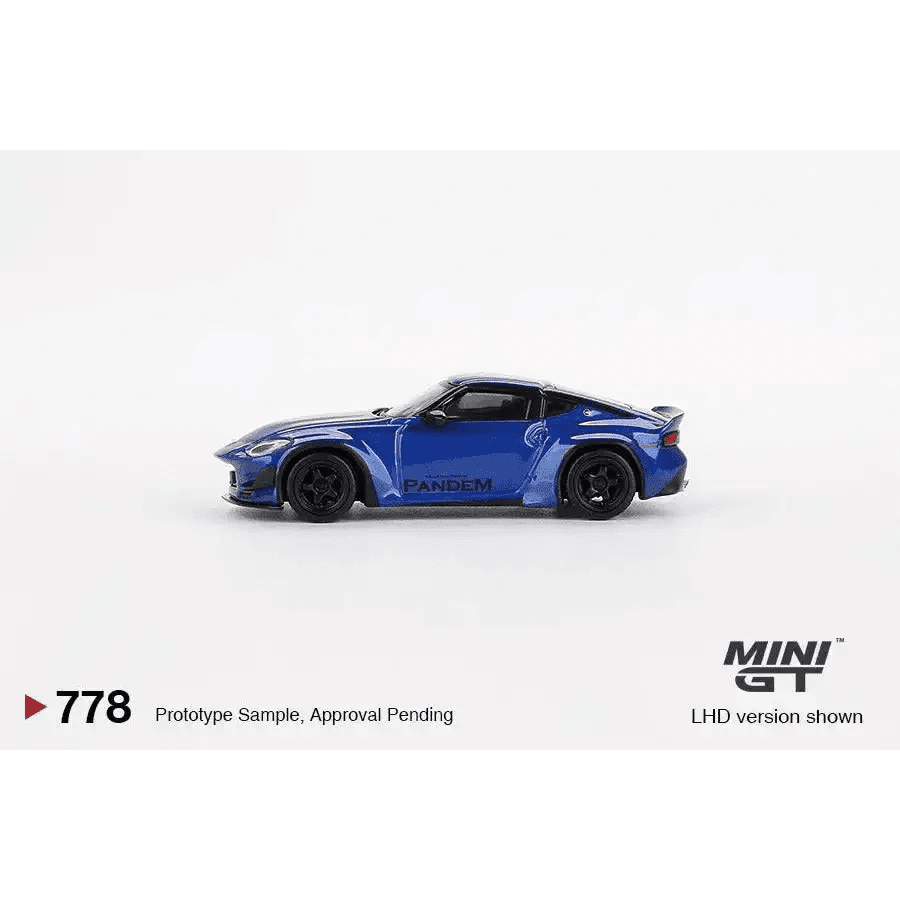 MINI GT 1:64 Nissan Z Pandem Seiran Blue MGT00778-R