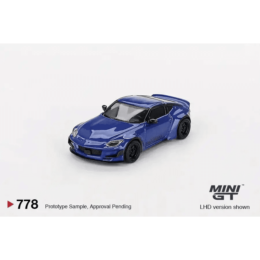 MINI GT 1:64 Nissan Z Pandem Seiran Blue MGT00778-R