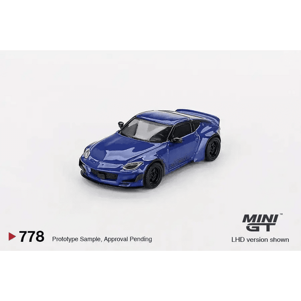 MINI GT 1:64 Nissan Z Pandem Seiran Blue – Little Luca's Toys
