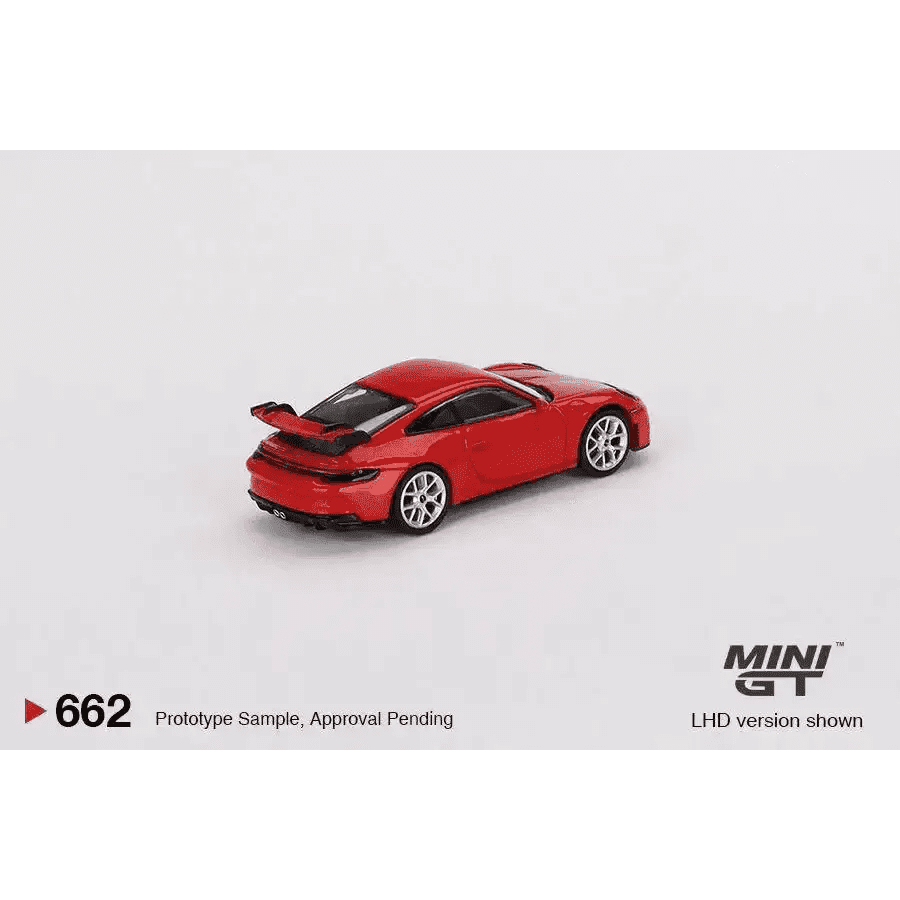 MINI GT 1:64 Porsche 911 992 GT3 Gaurds Red MGT00662-L