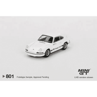 Thumbnail for MINI GT 1:64 Porsche 911 Carrera RS 2.7 Grand Prix White w/ Green Livery MGT00801-R