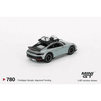 Thumbnail for MINI GT 1:64 Porsche 911 Dakar Shade Green Metallic MGT00780-R