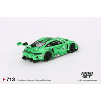 Thumbnail for MINI GT 1:64 Porsche 911 GT3 R #80 GTD AO Racing 2023 IMSA Sebring 12 Hrs MGT00713-L