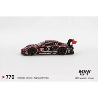 Thumbnail for MINI GT 1:64 Porsche 911 GT3 R #9 GTD PRO Pfaff Motorsports IMSA 2023 Sebring 12 Hrs. Winner MGT00770-L