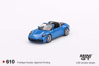 Thumbnail for MINI GT 1:64 Porsche 911 Targa 4S Shark Blue