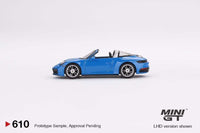 Thumbnail for MINI GT 1:64 Porsche 911 Targa 4S Shark Blue