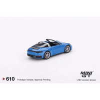 Thumbnail for MINI GT 1:64 Porsche 911 Targa 4S Shark Blue