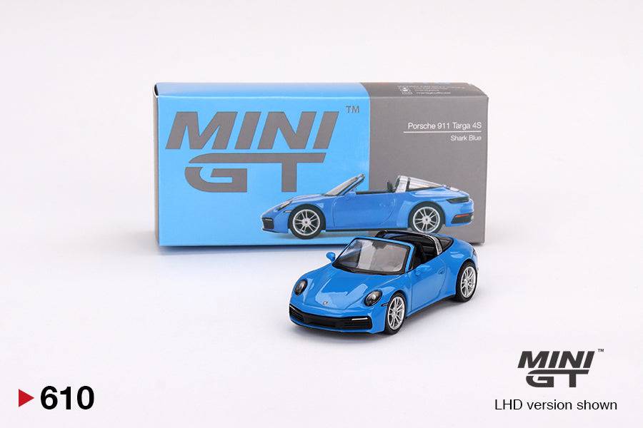 MINI GT 1:64 Porsche 911 Targa 4S Shark Blue MGT00610-L