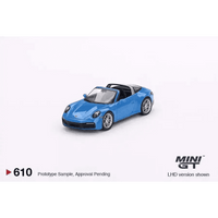 Thumbnail for MINI GT 1:64 Porsche 911 Targa 4S Shark Blue MGT00610-L