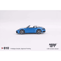 Thumbnail for MINI GT 1:64 Porsche 911 Targa 4S Shark Blue