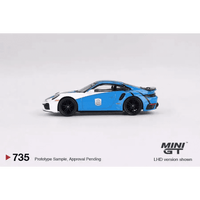 Thumbnail for MINI GT 1:64 Porsche 911 Turbo S Safety Car 2023 IMSA Daytona 24 HRS MGT00735-L