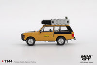 Thumbnail for MINI GT 1:64 Range Rover 1981 Camel Trophy Sumatra C.Swoboda & K.Mentel Winner MGT01144-L