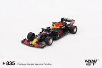 Thumbnail for MINI GT 1:64 Red Bull RB16B #33 Max Verstappen 2021 Abu Dhabi Grand Prix Winner MGT00835 BLISTER