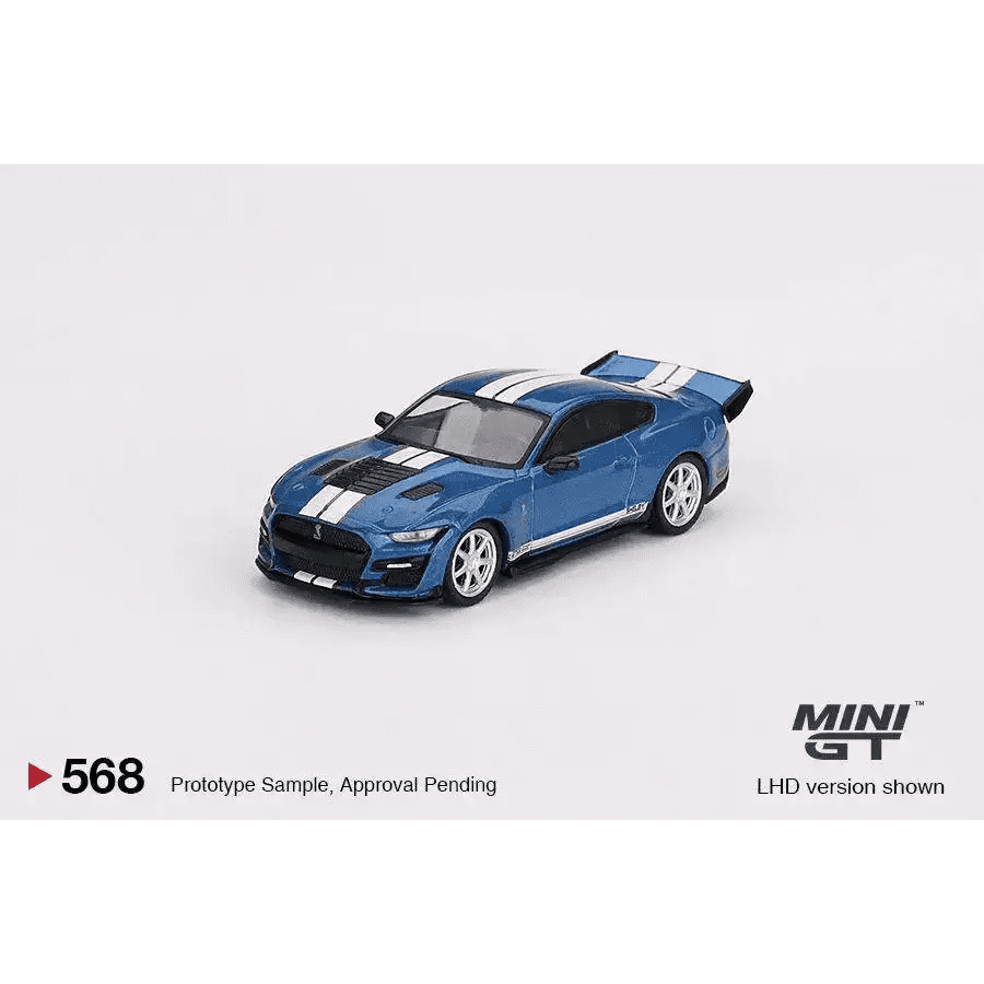 MINI GT 1:64 Shelby GT500 Dragon Snake Concept Ford Performance Blue MGT00568-L