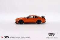 Thumbnail for MINI GT 1:64 Shelby GT500 SE Widebody Ford Twister Orange
