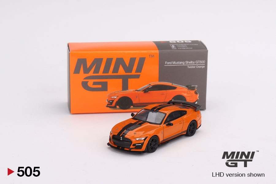 MINI GT 1:64 Shelby GT500 SE Widebody Ford Twister Orange