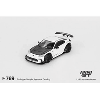 Thumbnail for MINI GT 1:64 Toyota GR86 LB★Nation White MGT00769-R