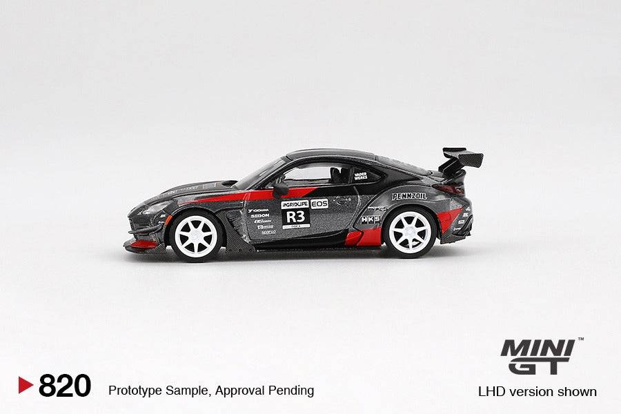 MINI GT 1:64 Toyota GR86 Larry Chen's HKS Turbocharged GR86 MGT00820-L