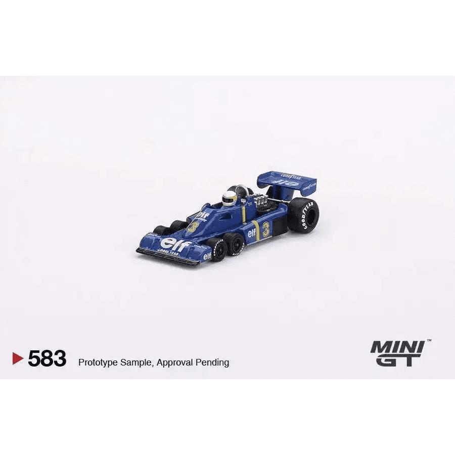 MINI GT 1:64 Tyrell P34 #3 Jody Scheckter Swedish GP Winner MGT00583-L