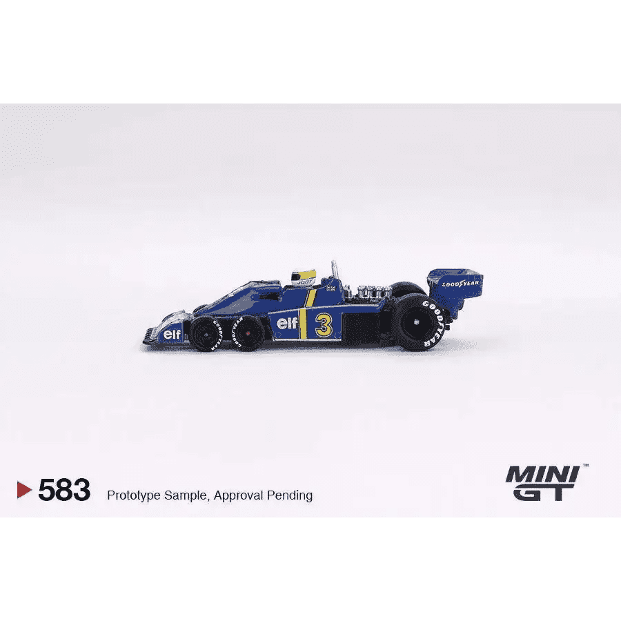 MINI GT 1:64 Tyrell P34 #3 Jody Scheckter Swedish GP Winner MGT00583-L