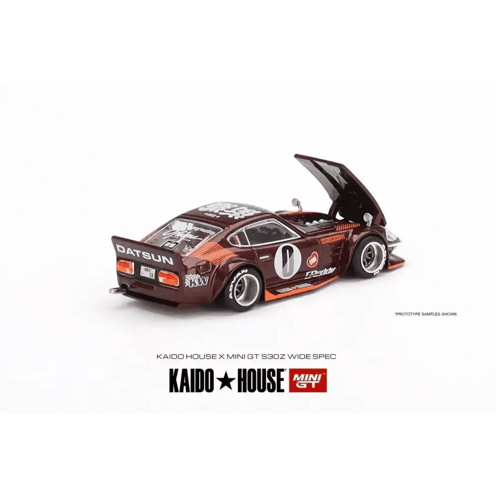 MINI GT x KaidoHouse 1:64 Datsun Fairlady Z Dark Red KHMG023