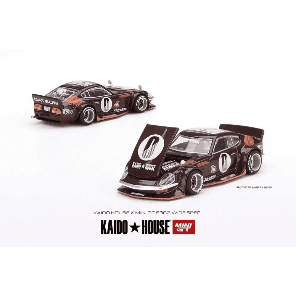 MINI GT x KaidoHouse 1:64 Datsun Fairlady Z Dark Red KHMG023