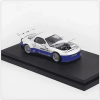 Thumbnail for Master 1:64 Mazda RX-7 Pandem FD3S Blue/White Snap On