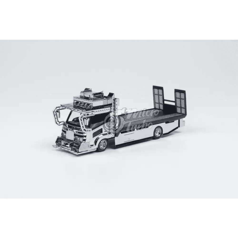 Micro Turbo 1:64 Custom Flatbed Dekatora Tow Truck V2 LTD 2000 PCS