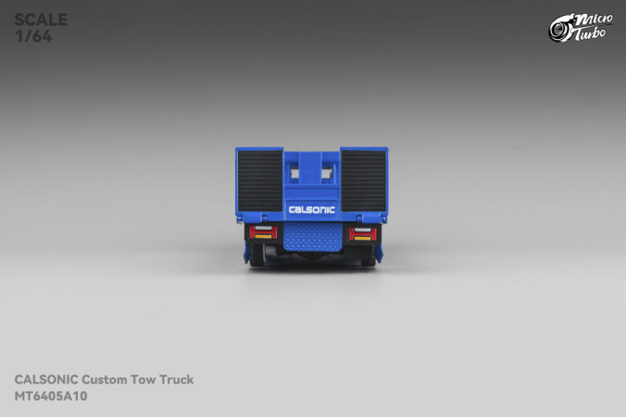 Micro Turbo 1:64 Custom Flatbed Truck - Calsonic Livery