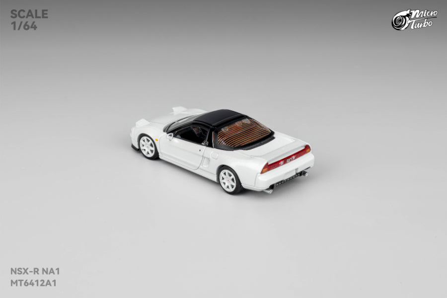 Micro Turbo 1:64 Custom Honda NSX-R - Metallic White