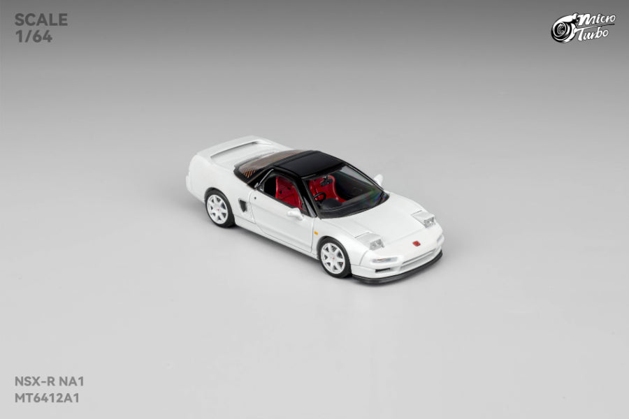 Micro Turbo 1:64 Custom Honda NSX-R - Metallic White