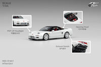Thumbnail for Micro Turbo 1:64 Custom Honda NSX-R - Metallic White