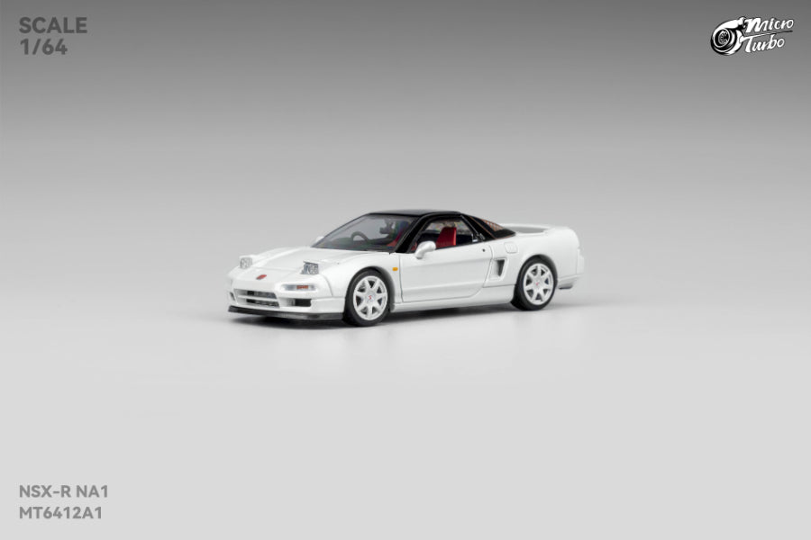 Micro Turbo 1:64 Custom Honda NSX-R - Metallic White