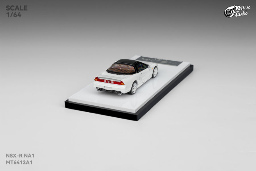 Micro Turbo 1:64 Custom Honda NSX-R - Metallic White