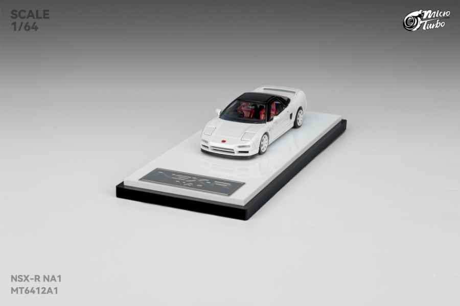 Micro Turbo 1:64 Custom Honda NSX-R - Metallic White