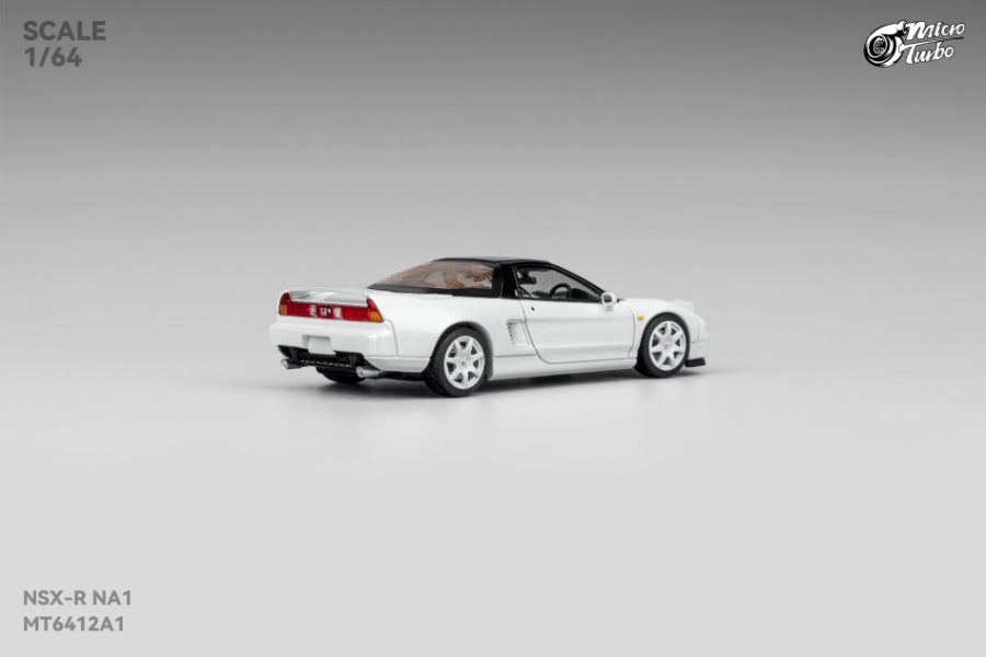 Micro Turbo 1:64 Custom Honda NSX-R - Metallic White