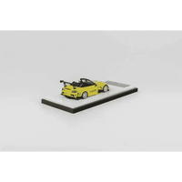 Thumbnail for PRE-ORDER Micro Turbo 1:64 Custom Honda S2000 JS Racing Indy Yellow Pearl w/ Opening Hood