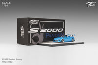 Thumbnail for Micro Turbo 1:64 Custom Honda S2000 Rocket Bunny, Metallic Blue